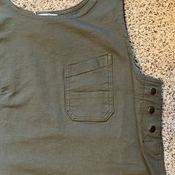 NEW Olive Green Women's DuluthFlex Fire Hose Apron Work Dress Size XS - Picture 8 of 8